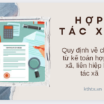 Quy định về chứng từ kế toán hợp tác xã, liên hiệp hợp tác xã